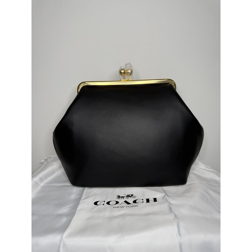 NEW •Coach Large Kisslock Frame Bag •  Collector Favorite - Picture 5 of 8